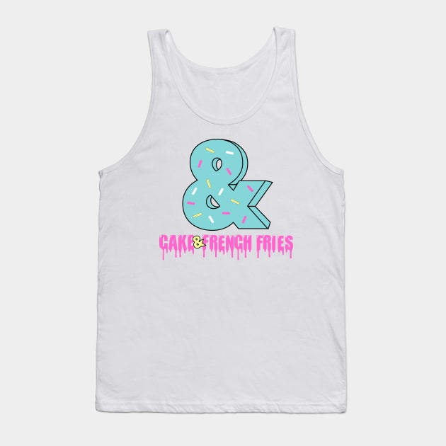 Cake & French Fries Brand Tank Top by Cake & French Fries